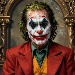 highly detailed full body portrait of old tired injured willem dafoe as lee bermejo joker, comic book cover art, global illumination, sharp focus, octane rendering, specular radiant light, detailed and intricate environment, hyper realistic elegant grotesque reinassance digital painting concept art by cristian sauret