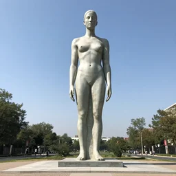 statue of zaha hadid by zaha hadid, 4 k