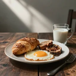 a perfect breakfast in the style of boris vallejo