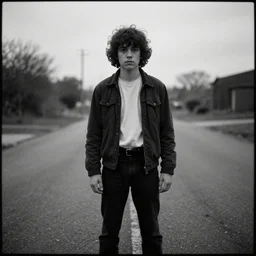 stranger things in black and white