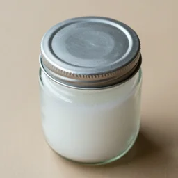 a jar with a hexagonal screw - on lid
