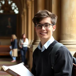 average student of keble college, oxford