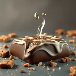 toffee chocolate creation by beeple artgerm, gonsalves, amanda sage, bauhaus, pennington, bernardi, kinkade, elson, mcquarrie, lacoste, rhads, syd mead, masson, frank stella, zeitguist, reinaldo, pedro conti, dalmiro buigues, de souza, 3 d artist, cgi, artstation