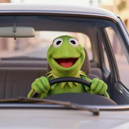 kermit driving a car, wlop, marrakech, cinematic lighting, hyperdetailed, 8 k realistic, symmetrical, global illumination, radiant light,, frostbite 3 engine, cryengine, dof, trending on artstation, digital art, chanel