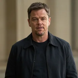 Matt Damon starring in The Jackal