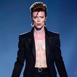 david bowie in the style of disco elysium