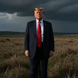 donald trump in stranger things, stranger things style