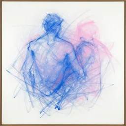 1 0 5 0 painting de kooning thin scribble on white canvas, blue and pink shift, martha jungwirth sketch, drawn by yves tanguy, oil on canvas, thick impasto