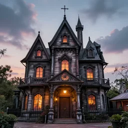 haunted house amusement park