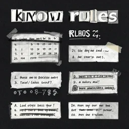 you know the rules, digital art