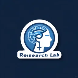 logo for a research lab, brandmark, mind wandering, hip corporate, no text, trendy, vector art, concept art