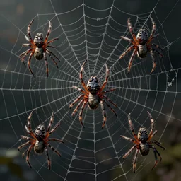 spiders and cobwebs everywhere artstation 8 k detailed digital art