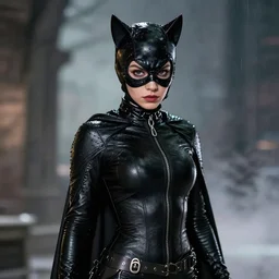 catwoman in the style of ilya kuvshinov, high definition