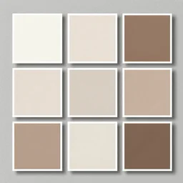 inspiration board color palette for branding a boutique hotel brand