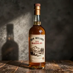 old west bottle of whiskey