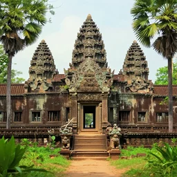 environment art, khmer