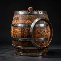 a mimic barrel from dnd