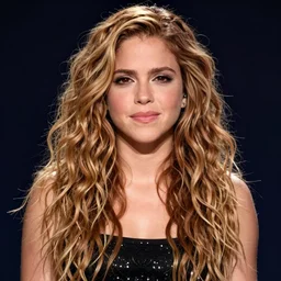 a beautiful hybrid between Shakira and Emma Watson