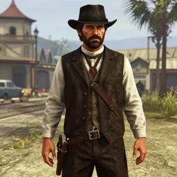 arther morgan from red dead redemption 2 in gta 5