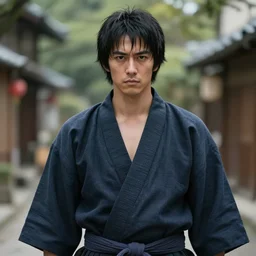 heihachi mishima as a real person, hyper realism, 8 k