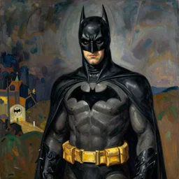batman by amedeo modigliani