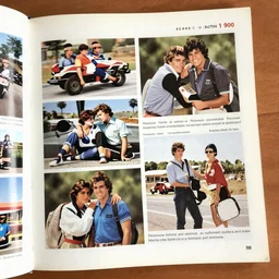 a page of 1 9 9 0's photograph magazine.