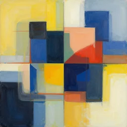 abstract forms and colors by Artgerm
