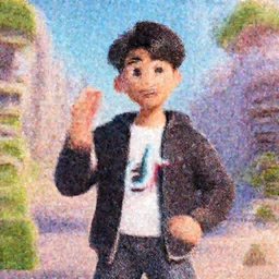 tik tok influencer pixar