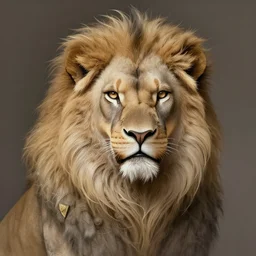 handsome wise lion god portrait, fantasy, intricate, elegant, highly detailed, digital painting, artstation, concept art, smooth, sharp focus, illustration, art by afshar petros and krenz cushart and artem demura and tony sandoval