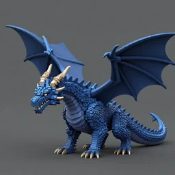 8-bit monster dragon