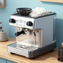 a coffee machine autobot