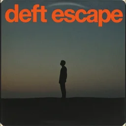 the cover to a 1 9 9 7 cocteau twins album titled'deft escape'