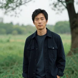 a portrait of a character in a scenic environment by David Alan Harvey