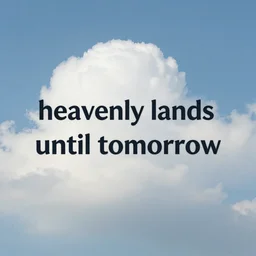 “heavenly lands until tomorrow ”