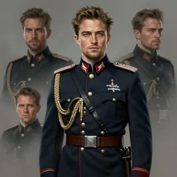 robert pattinson as ss standartenfuhrer, matte painting concept art, aesthetic octane render, 8 k, by ilya kuvshinov and cushart krentz and gilleard james