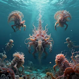 creatures infusion digitaltransformation images underwater surrealism parfait luscious contemporaryart kaur fractal submerged [... ] natgeo fractal apocalyptic illustration groundwater venetian