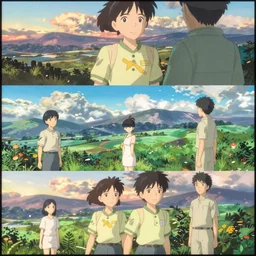 memorable animation key shot, anime movie screenshot, never seeing the light of day, by mandy jurgens, by satoshi kon, ilya repin, lena aenami, shinji kimura, daylight pastel color palette