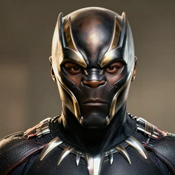 a highly detailed beautiful portrait of black panther, james gurney, james jean