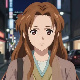 portrait emma watson in heavens feel movie, detailed face, violet evergarden, tokyo, ufotable, key visual, cinematic, city background, night time, street, fate stay night, unlimited blade works, greg rutkowski, high resolution, street clothes, anime, high budget