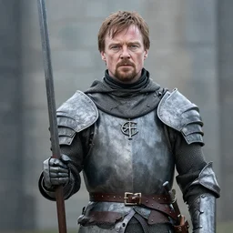 walter white as a medieval knight in Game of thrones