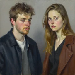 a painting in the style of charlie bowater, and in the style of donato giancola, and in the style of sasha vinogradova. smooth, sharp focus, semi - realism.