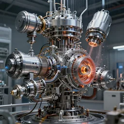 Anti matter machine, complex, intricate, never before seen , 8k UHD , medium shot