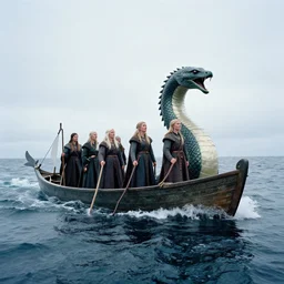 photo of the saga of the viking women and their voyage to the waters of the great sea serpent, fujifilm velvia 5 0