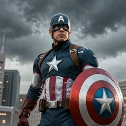 Storm as Captain America