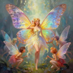 wonderdream faeries lady feather butterfly wing digital art painting fantasy by hubert robert and lee madgwick and roger dean and jacek yerka, dan mumford and alex grey style, soft lighting, 4 k hd wallpaper illustration character design concept colorful joy atmospheric lighting