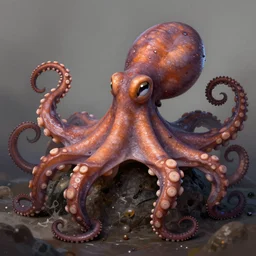 highly detailed portrait, roctopus