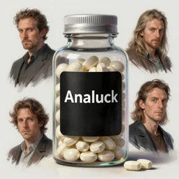 concept art of a magic dietary supplement in a transparent bottle with a black sticker on it by aenaluck, artgerm and roberto ferri and greg rutkowski, highly detailed portrait, digital painting, artstation, concept art, smooth, sharp foccus ilustration hq