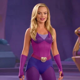 Margot Robbie as Teela from Masters of the Universe