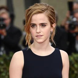 bald emma watson