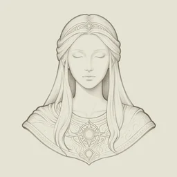 a portrait of a galaxy as an androgynous druid sp, occult, ornate, minimal, bust by alphonse mucha, decorative art nouveau border, astrophotography, vast cosmos, digital illustration, trending on artstation